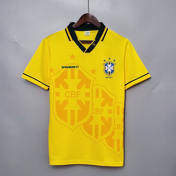 AAA Quality Brazil 1994 World Cup Home Soccer Jersey
